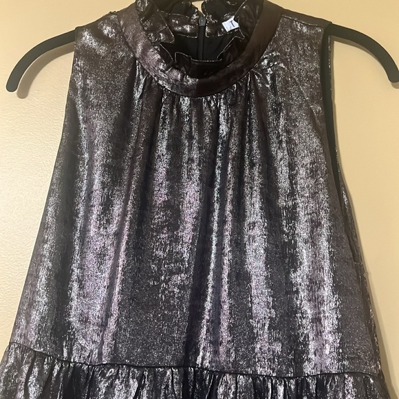 TCEC Silver Mini Dress - Picture 4 of 12